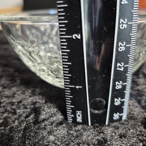 Set of 4 Princess House Fantasia 5-1/4 inch Coupe Soup Cereal Bowls Clear - Picture 6 of 7